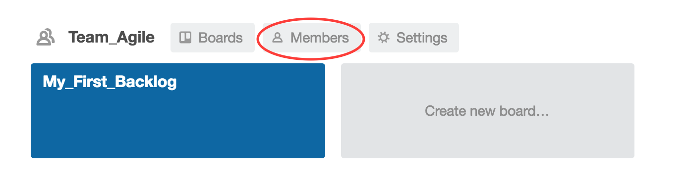 Image showing where to find member button